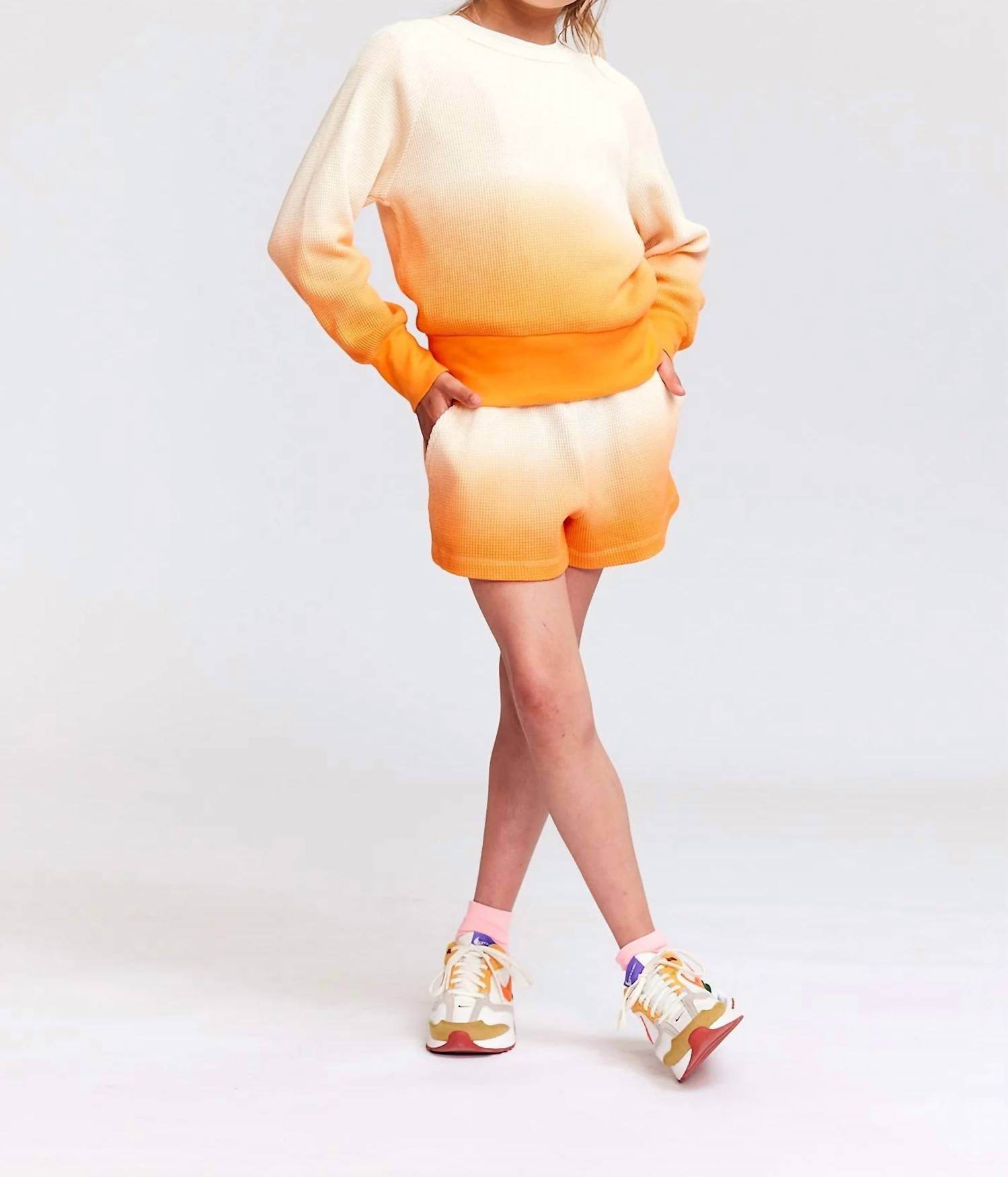 AO76 - Kids Leni Dip Dye Shorts - Rack Hunt -