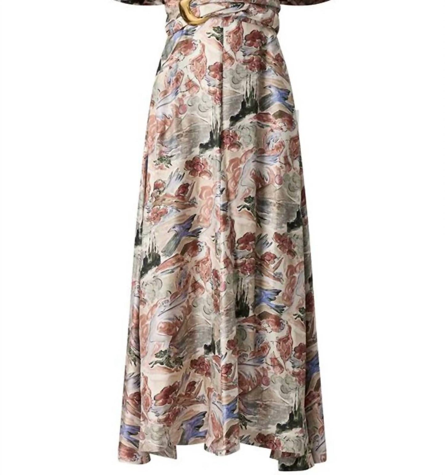 Honey Silk Mythical Print Dress