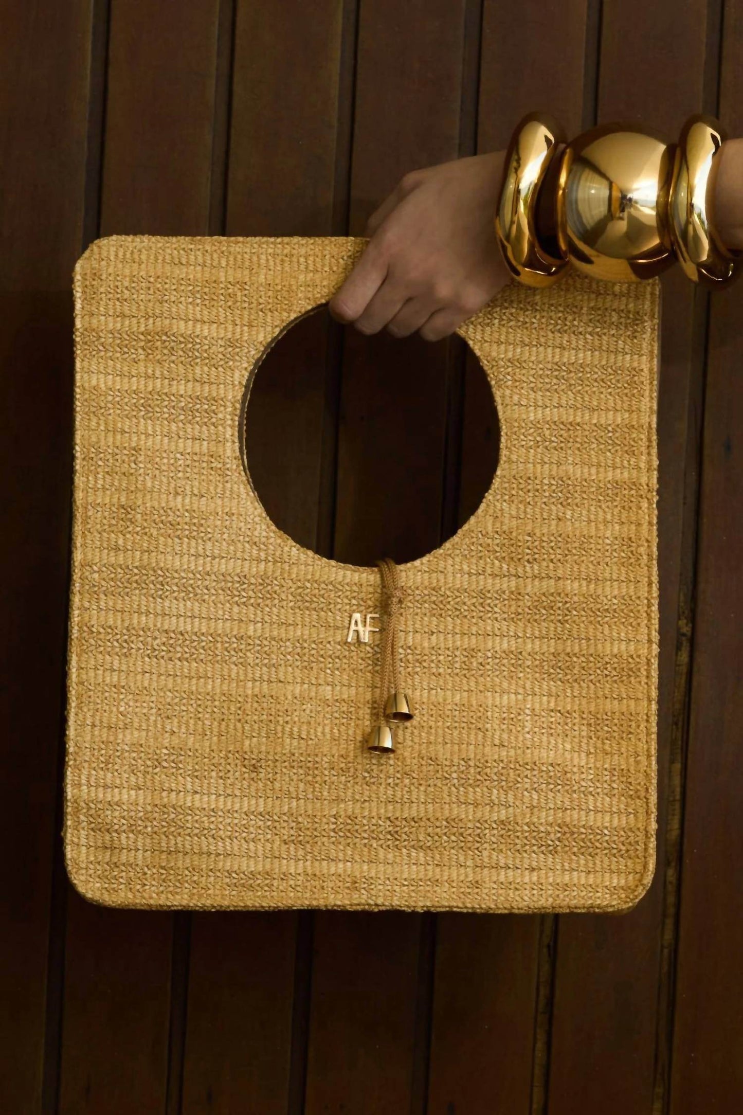 Anne Fernandes - Women's Beach Raffia Bag - Rack Hunt -