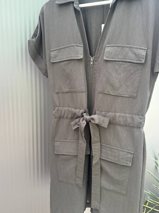 Women's Utility Cinched Waist Dress