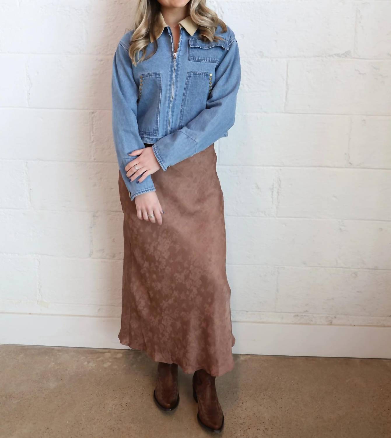 Antique Stud Denim Jackets