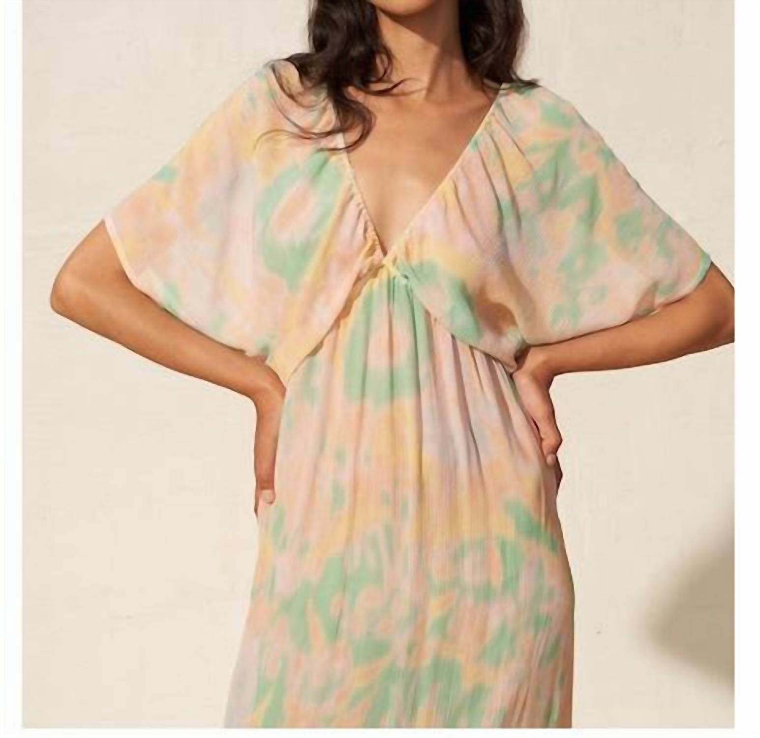 Fete Imperiale - Shahnaz V-neck Dress - Rack Hunt