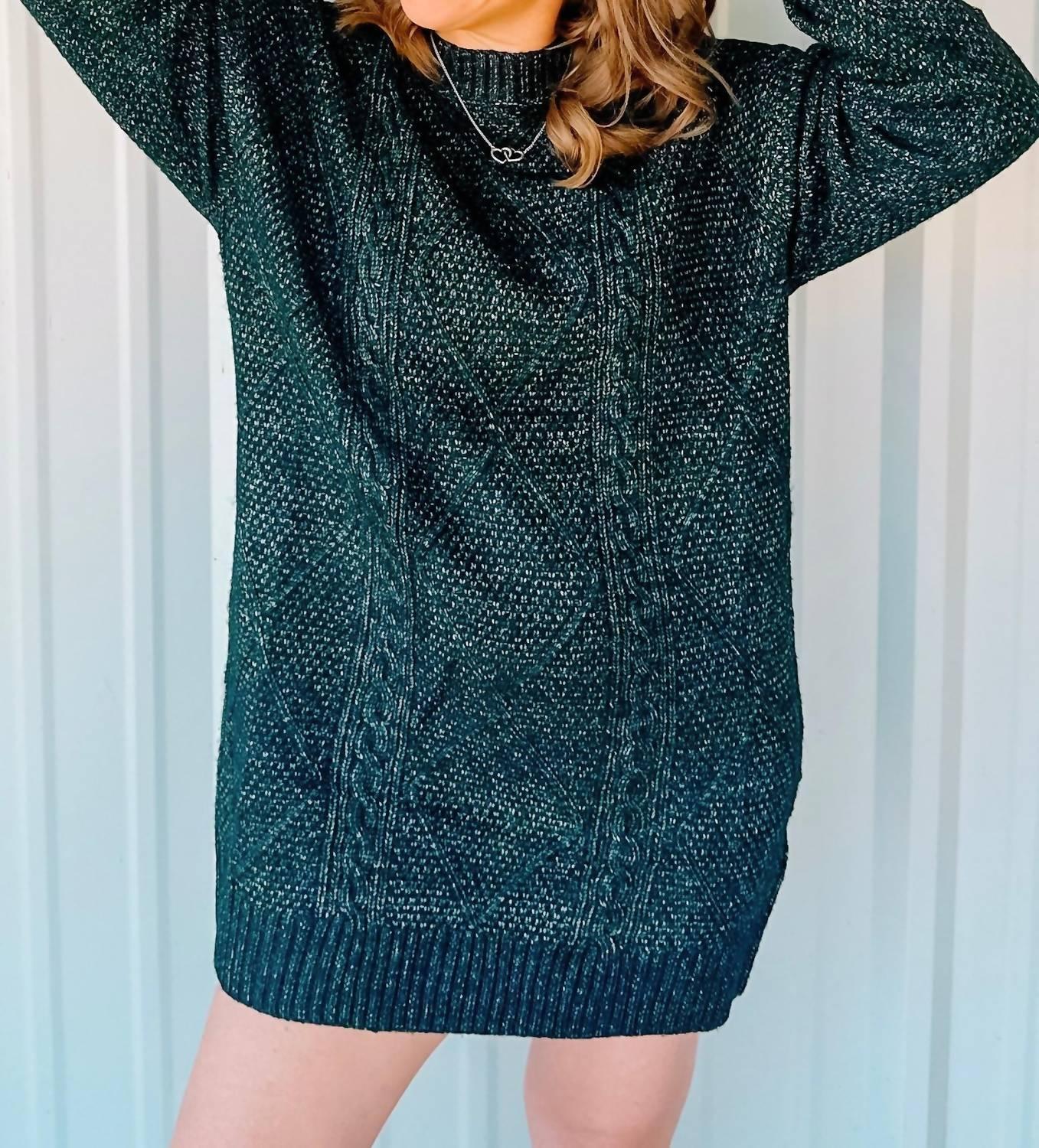 JUNIPER BLVD - Long Sleeve Sweater Dress - Rack Hunt