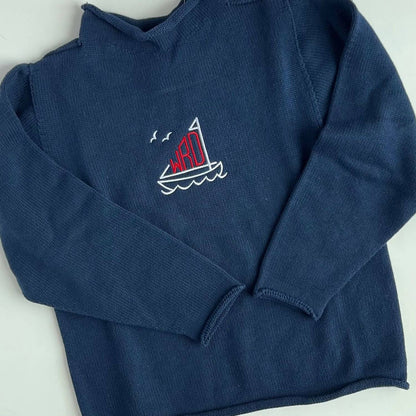 Kid's Jersey Rollneck Sweater