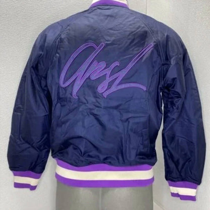 Men's Barren Primary Full Snap Varsity Jacket