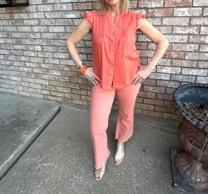 Pleated Blouse
