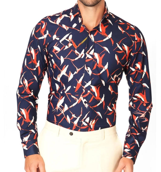 Kama Button Up Long Sleeve Shirt