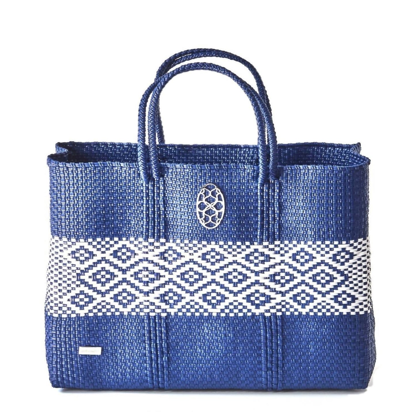 Women's Travel Handmade Aztec Band Tote Bag With Clutch