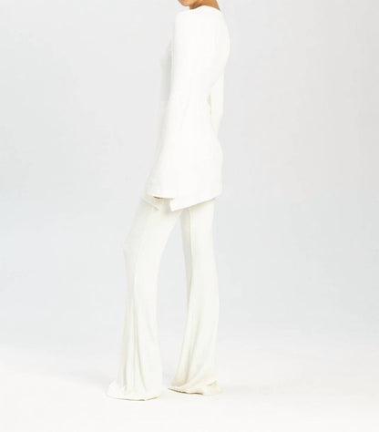 Sylvie Enviro Rib V-Neck Top