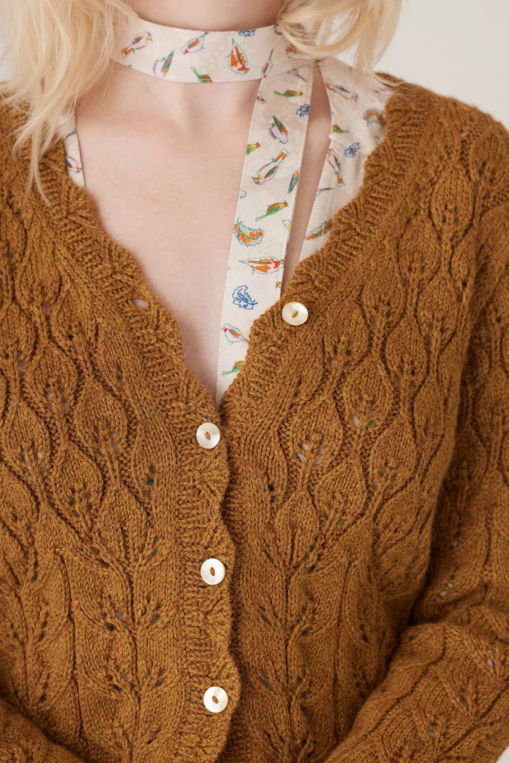 Rose Velvet - Emma V Neck Sweater - Rack Hunt -