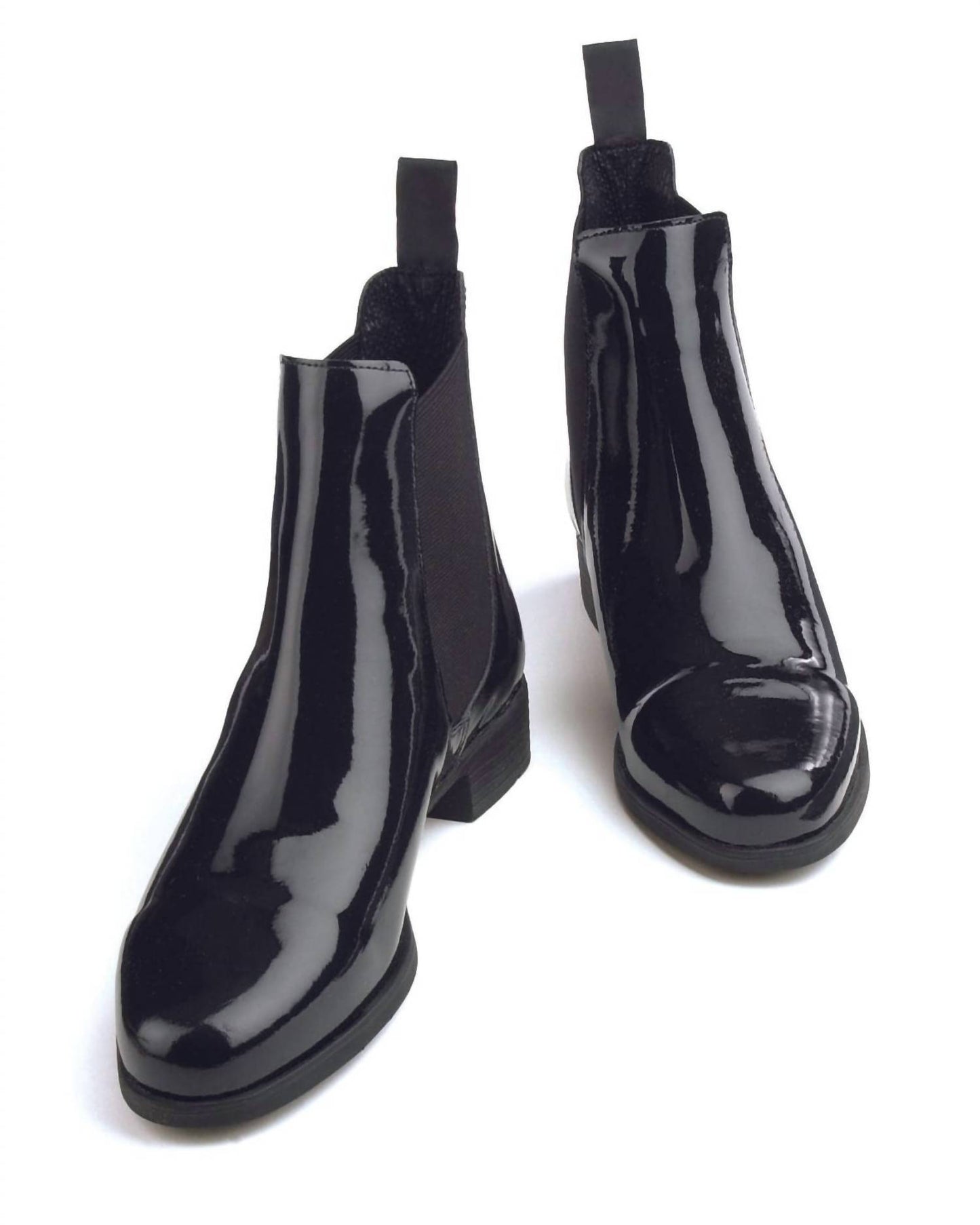 Kids' Patent Leather Jodphur Boots