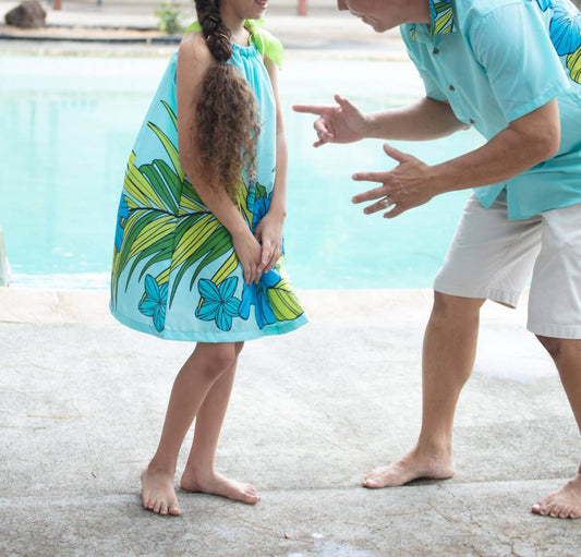 Coradorables - Girls Xl Hibiscus Signature Ribbon Dress - Rack Hunt -