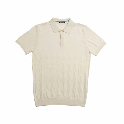 Argle Knit Polo