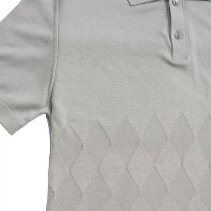 Argle Knit Polo