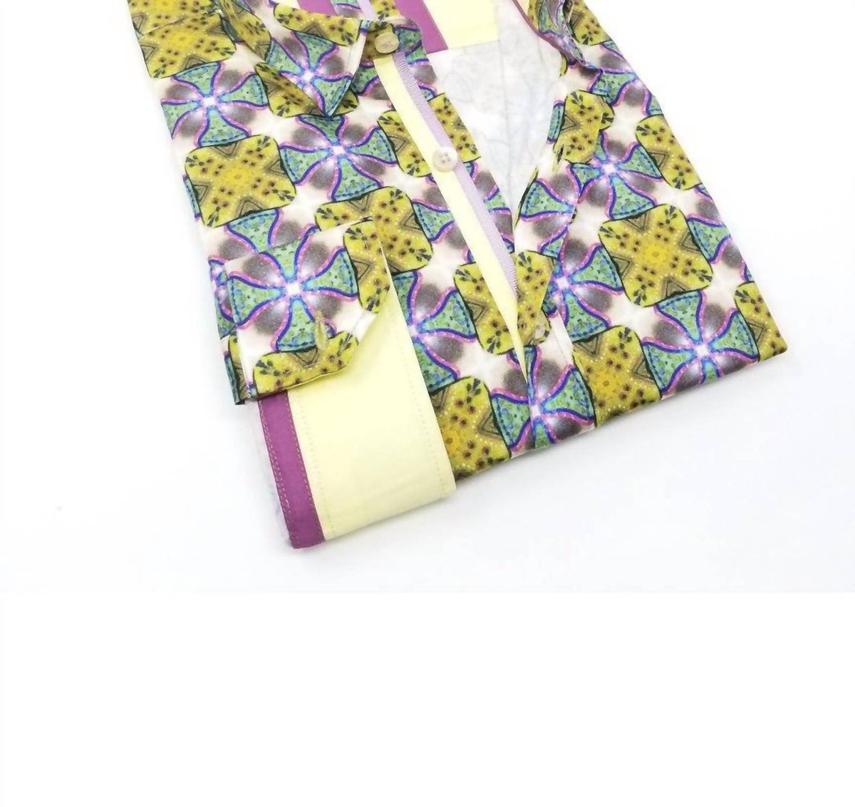 Pattern Button Down Shirt