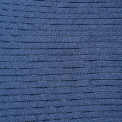 Ribbed Knit Polo