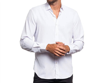 Seersucker Solid Button Down Shirt