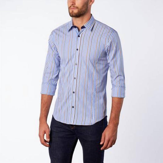 Striped Button Down Shirt