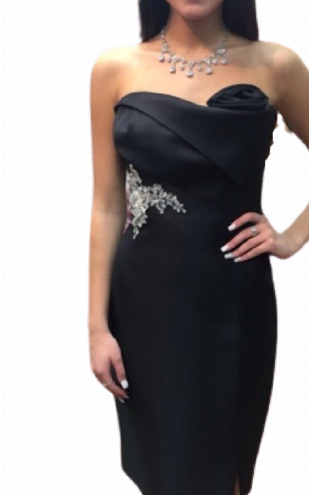 Strapless Cocktail Dress