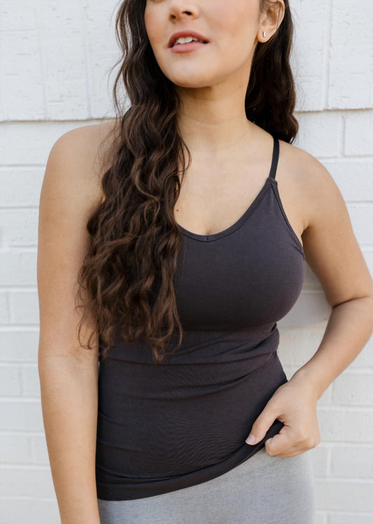 Built In Bra Cami Top