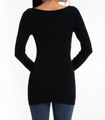 Women's Reversible Long Sleeve Top