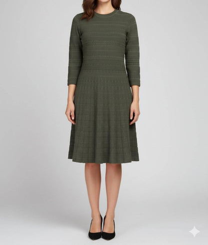Textured Knit Dress