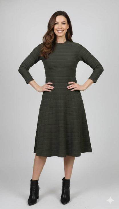 Textured Knit Dress