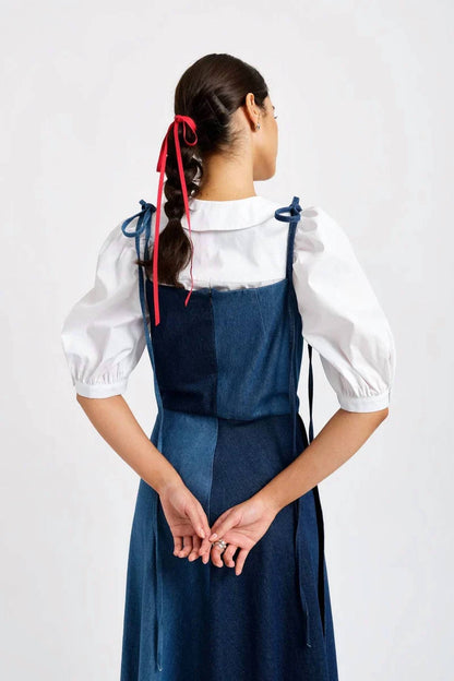 Half-half Midi Dress