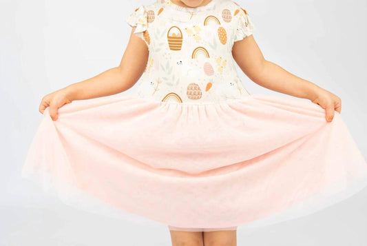 Hop To It Easter Tulle Twirl Dress