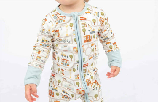 Kid's Let's Go! Bamboo Convertible Baby Pajamas