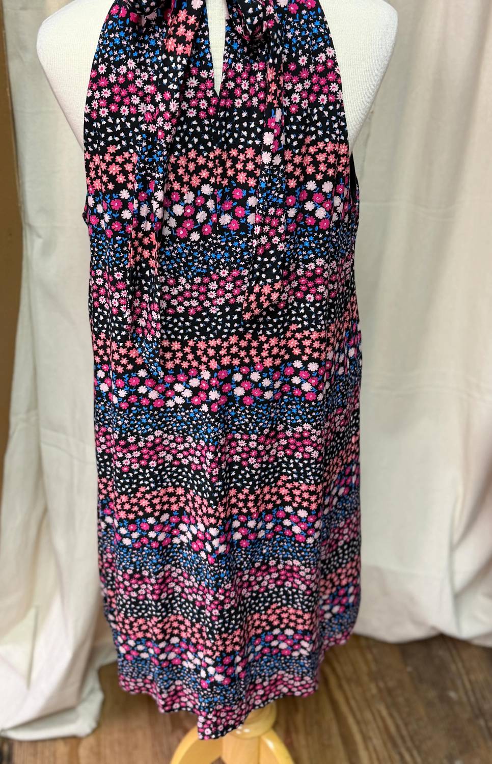 Isla Pink Ruffle Dress