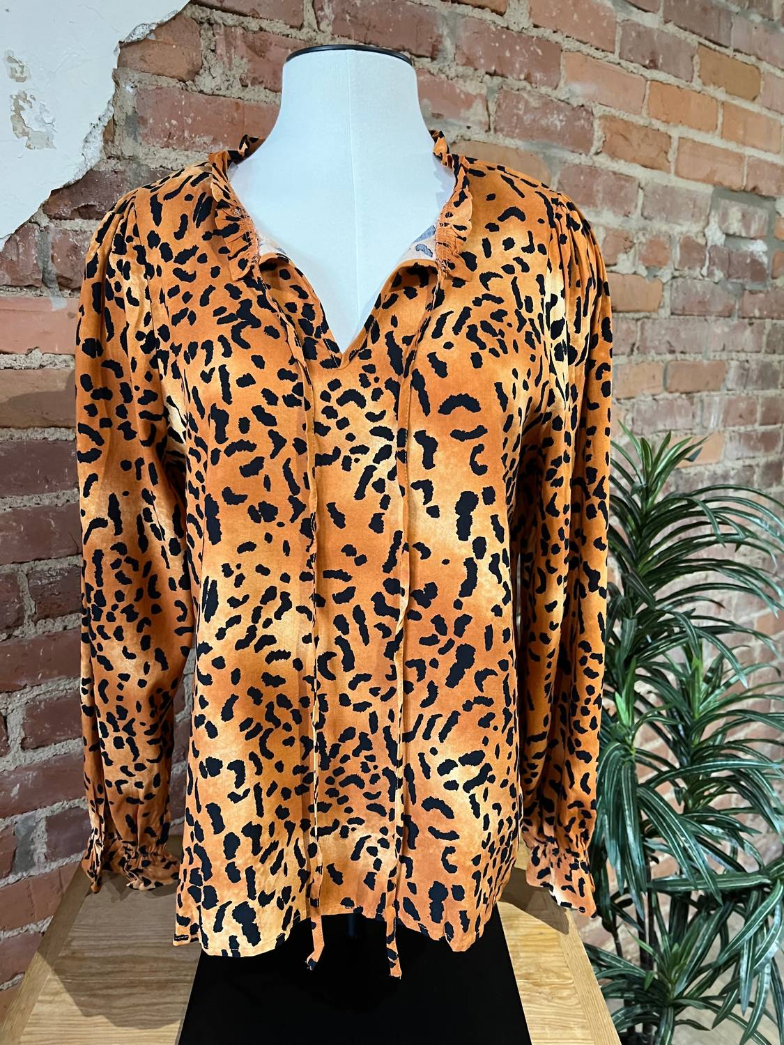 Leopard Long Sleeve Top