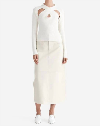 Twist Neck Top