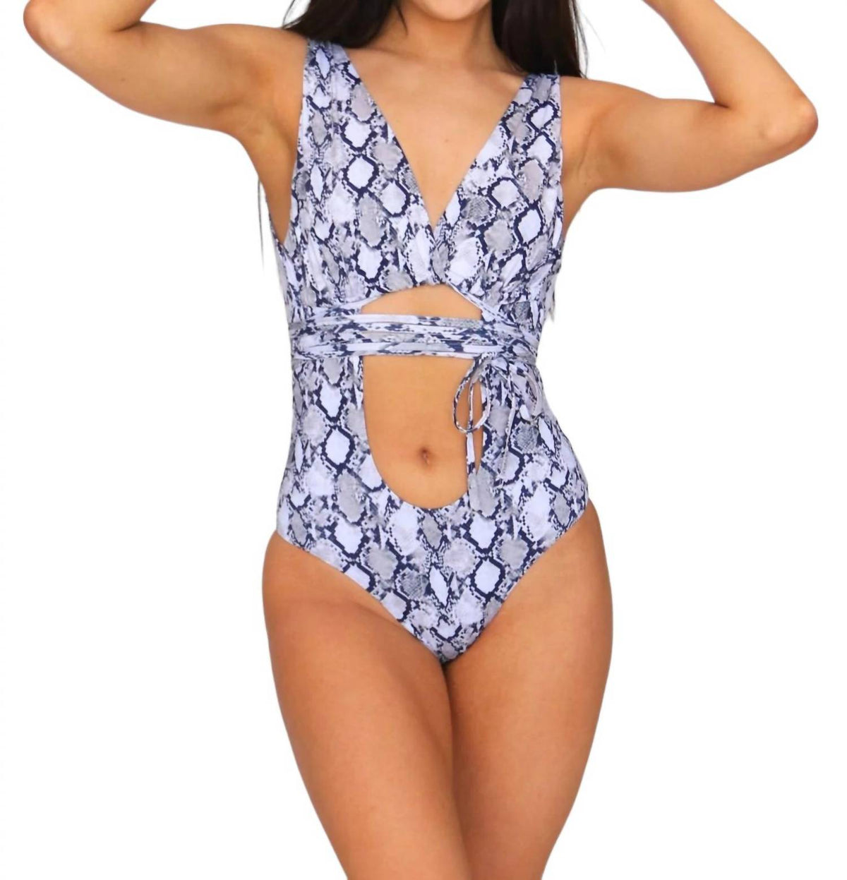 Written in the Sand One-Piece Swimsuit