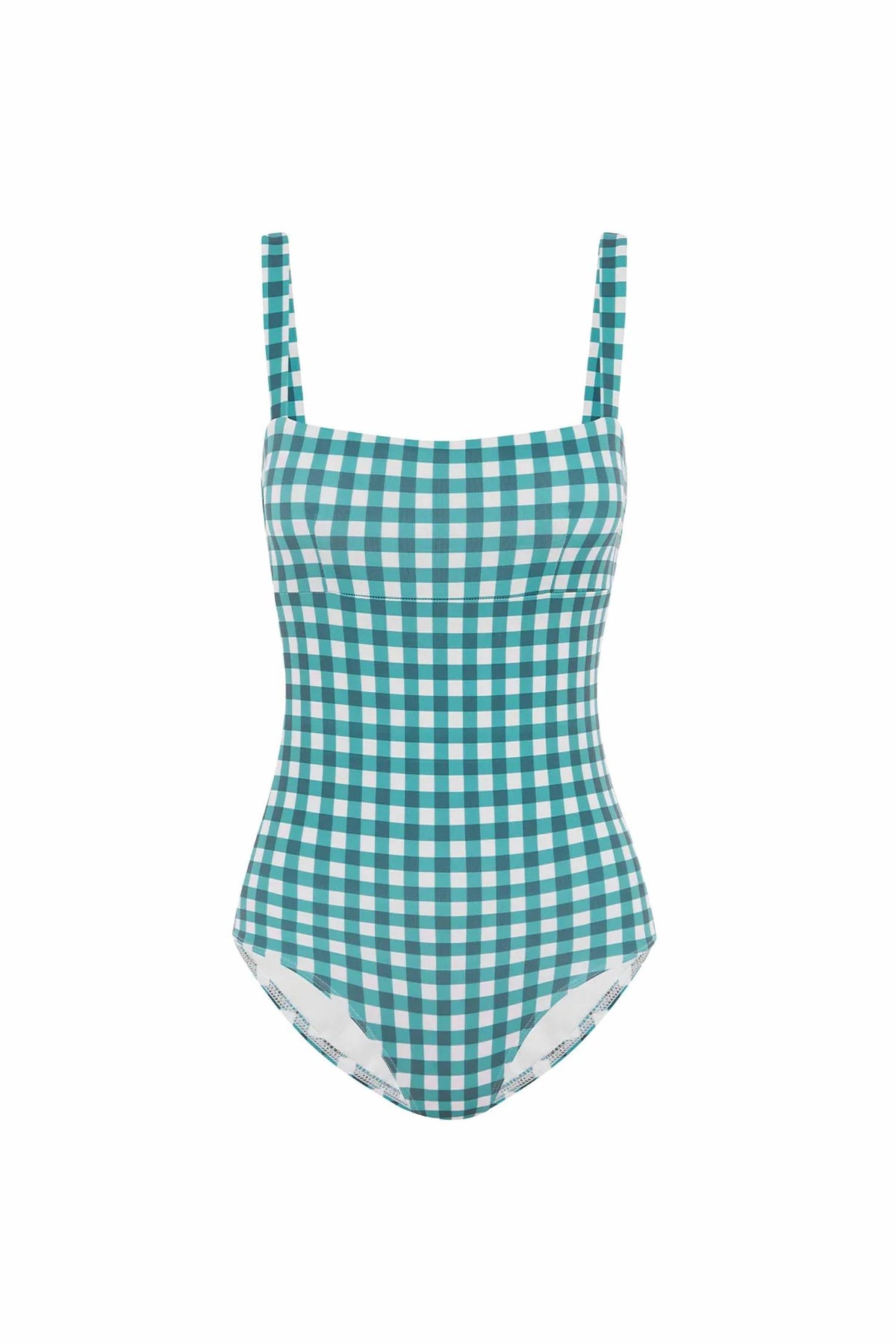 Gingham Bandeau One Piece