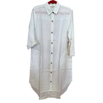 Women's Lake Linen Getaway Shirt Dress