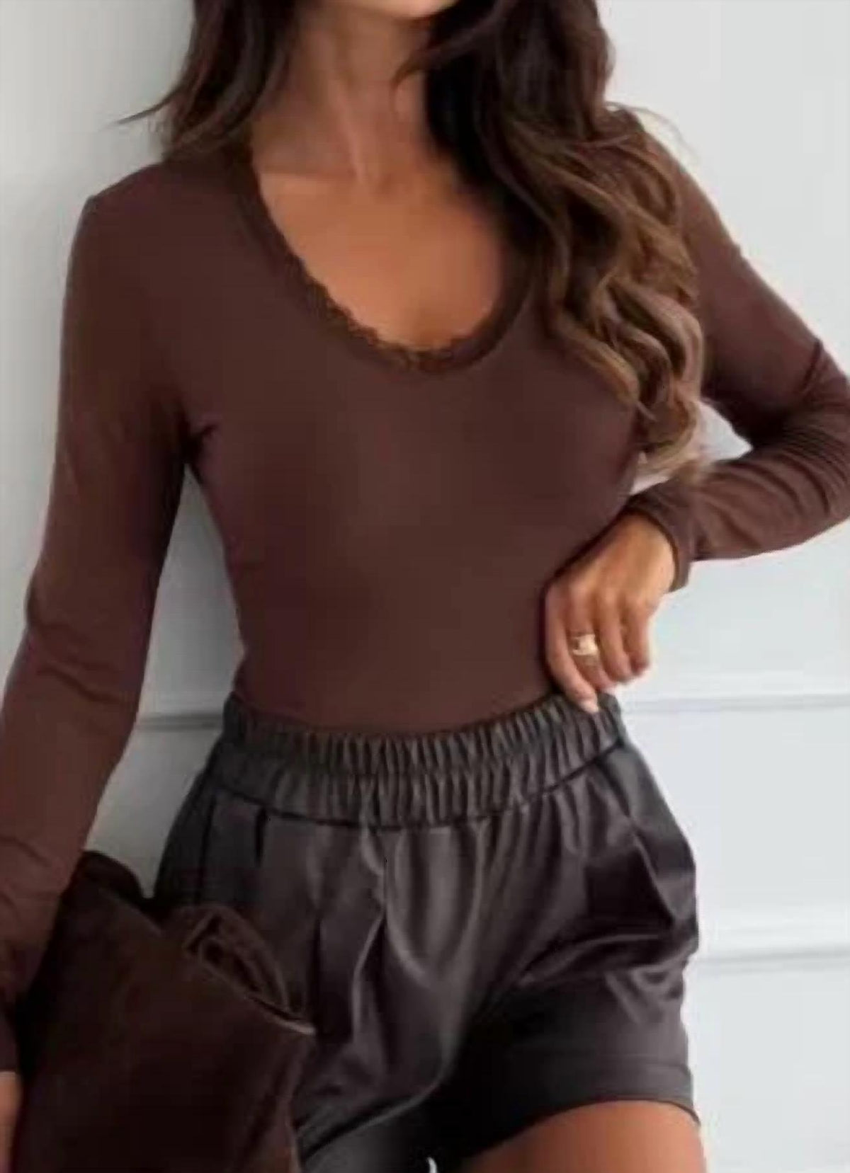 Scoopneck Lace Top