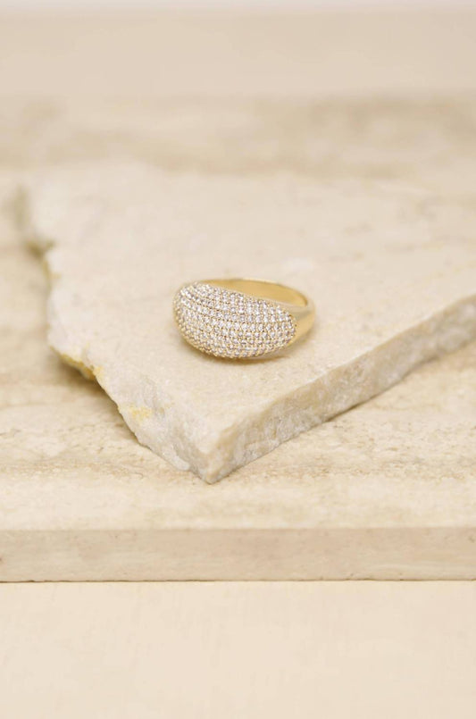 Crystal Cluster Knockout Ring