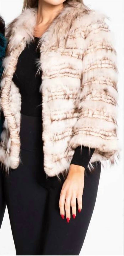 Rex Rabbit And Silverfox Jacket