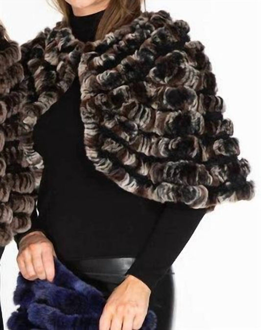 Rex Rabbit Pull-on Shawl