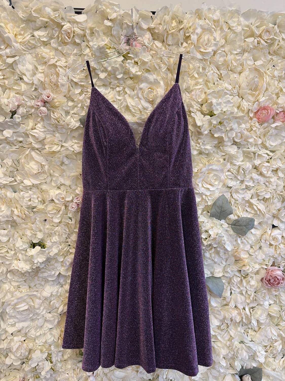 Sequin Spaghetti Straps Mini Dress