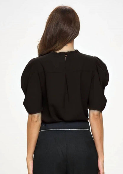 Nicole Embellished Neck Top