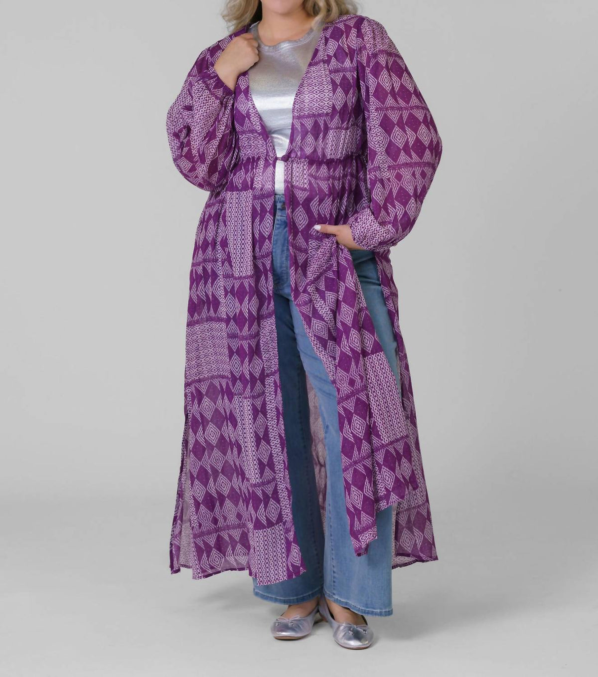 Trish Long Duster - Plus