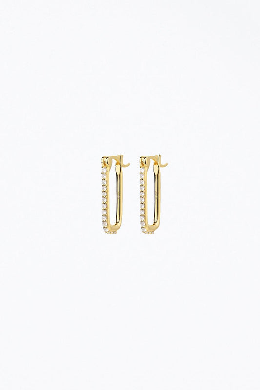 DYLAN GEMSTONE LINK EARRINGS
