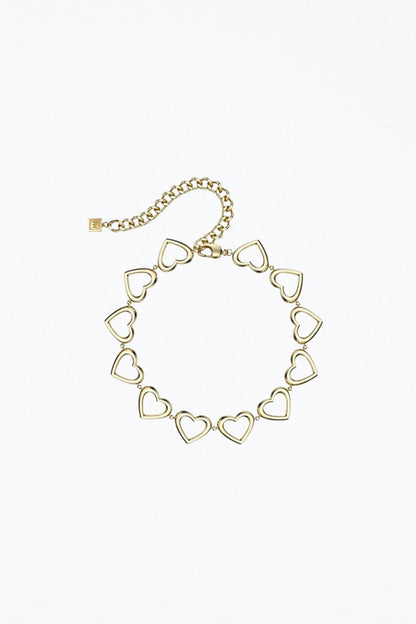 HARDCORE LOVE HEART CHOKER