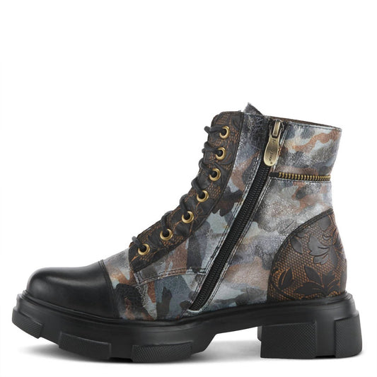 Women's Carnelian Chunky Lugged Boots
