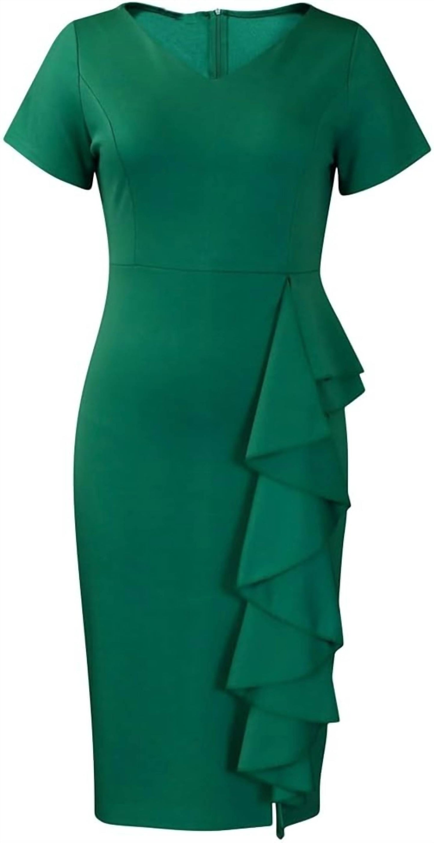 Ruffle Midi Dress