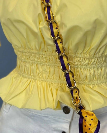 Women's Lsu Chain Gameday Purse Strap