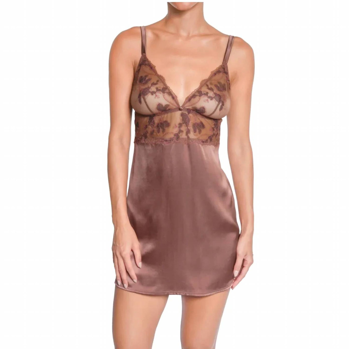 Floral Lace Mini Chemise
