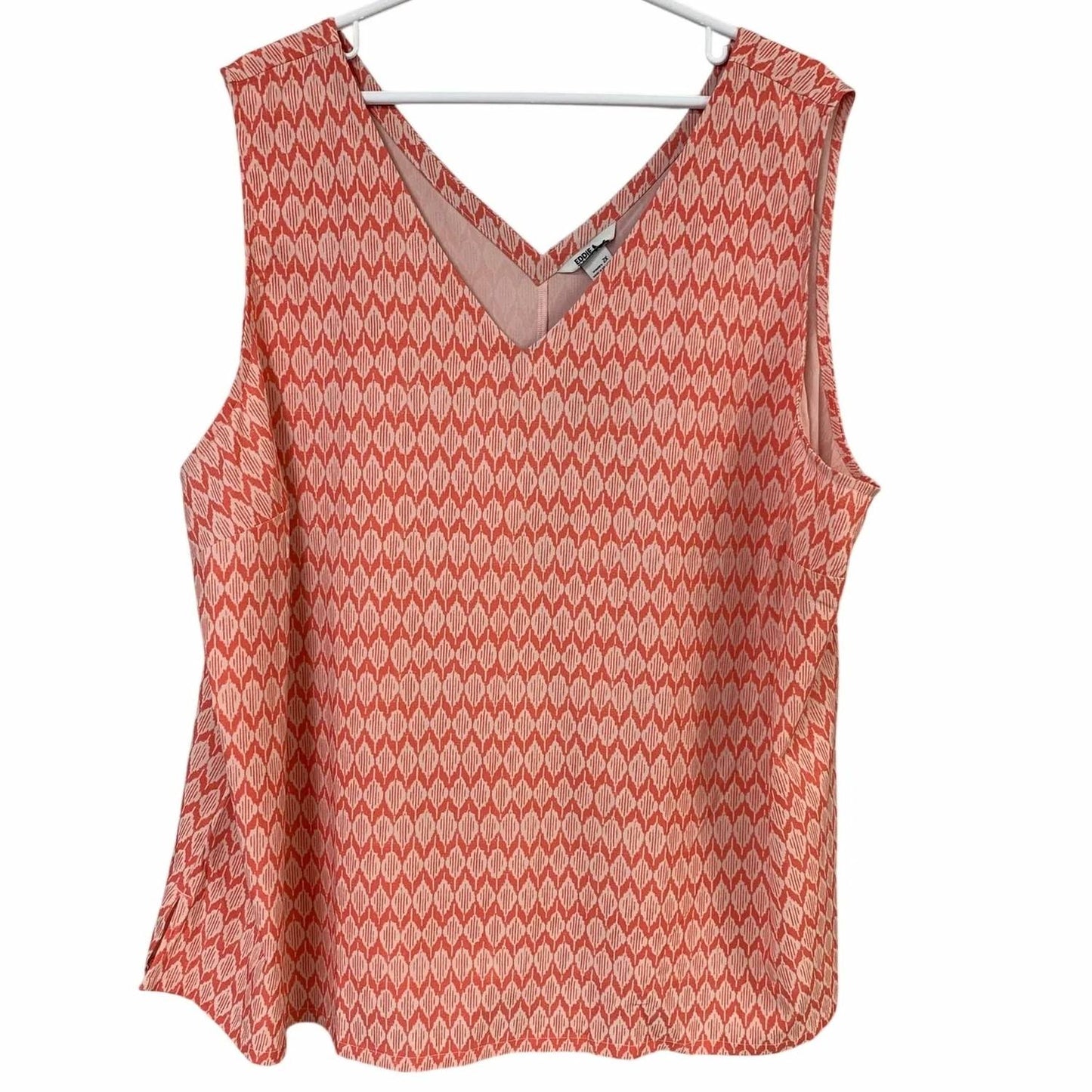 Departure V-neck Tank Top - Plus